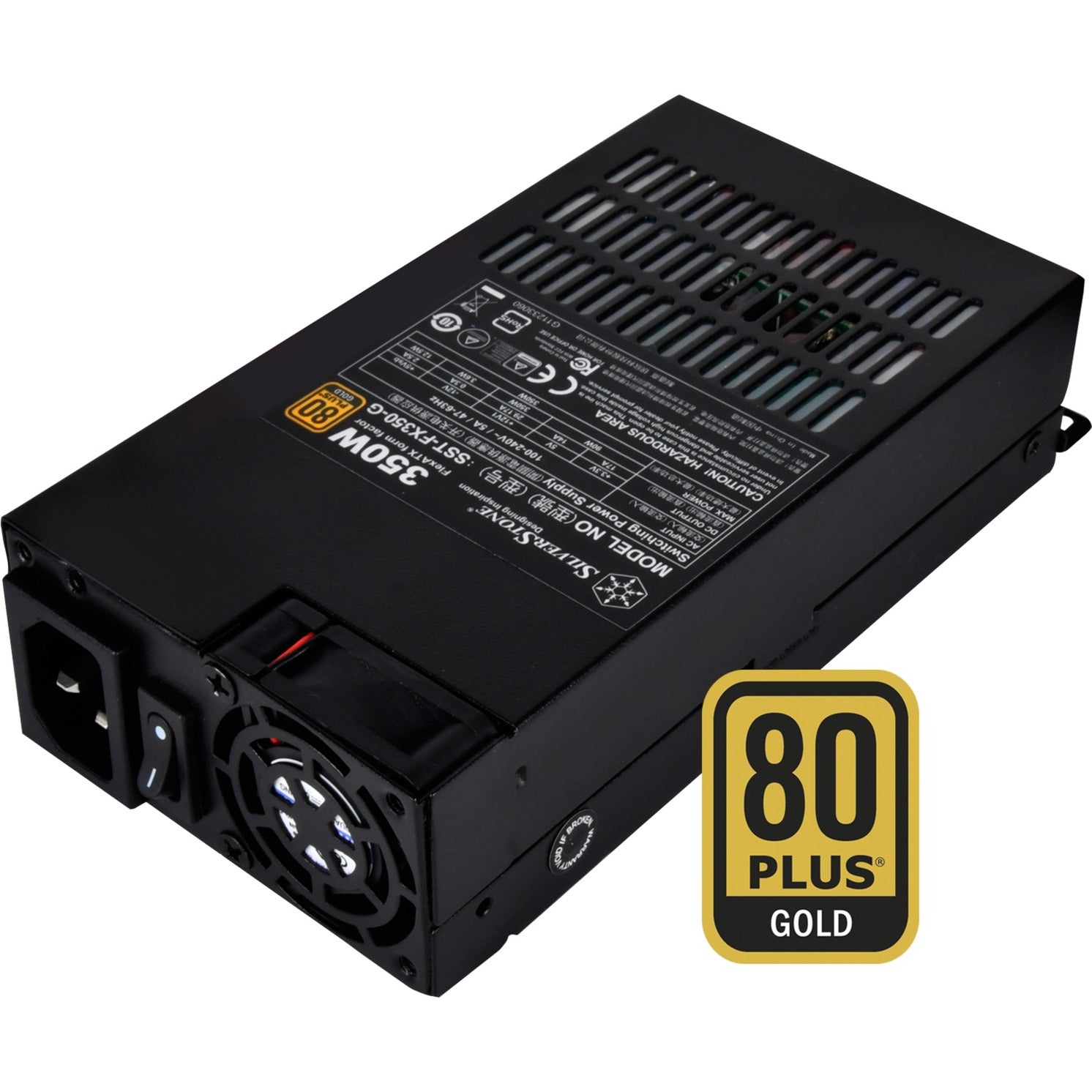 Silverstone fx350-g 350 watt voeding (flex atx form factor)