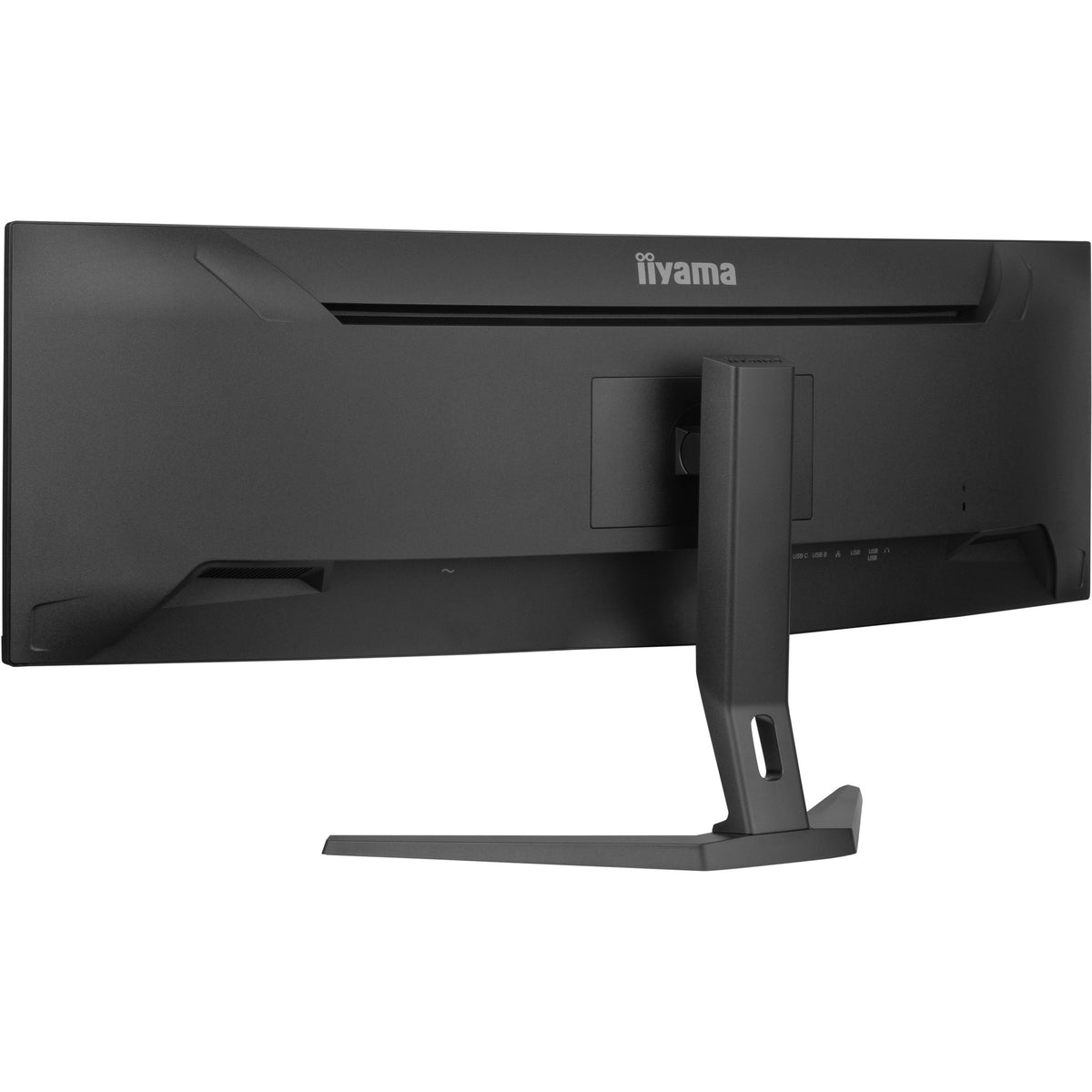 Iiyama prolite xcb4594dqsn-b1 44.5 curved ultrawide monitor (zwart, 1x displayport, 2x hdmi, 1x usb-c, 3x usb-a, 1x rj-45, 165 hz)