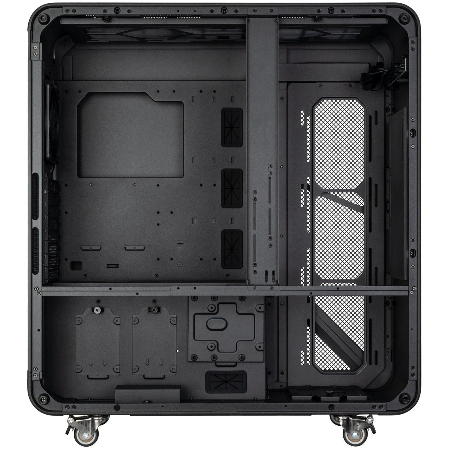 Silverstone alta t1 big tower behuizing (zwart | 2x usb-a | 2x usb-c)