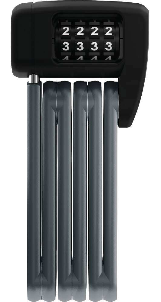 Abus vouwslot Bordo Combo Lite Mini 6055C 60 zwart