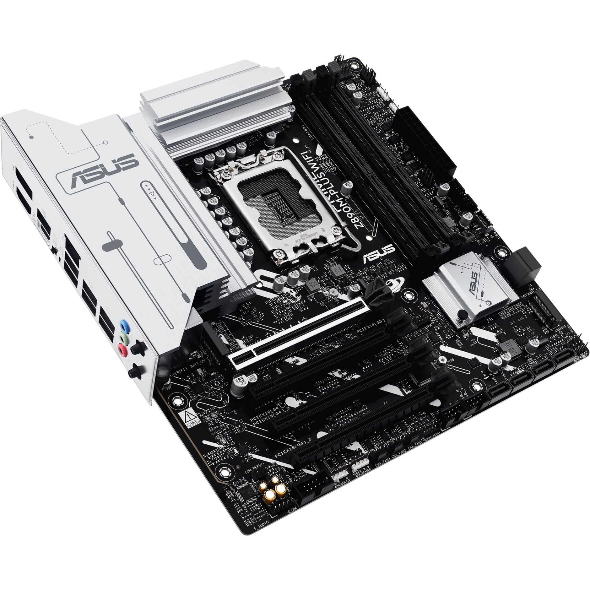 Asus prime z890m-plus wifi socket 1851 moederbord (raid, 2.5gb-lan, wi-fi 7, bt, sound, µatx)