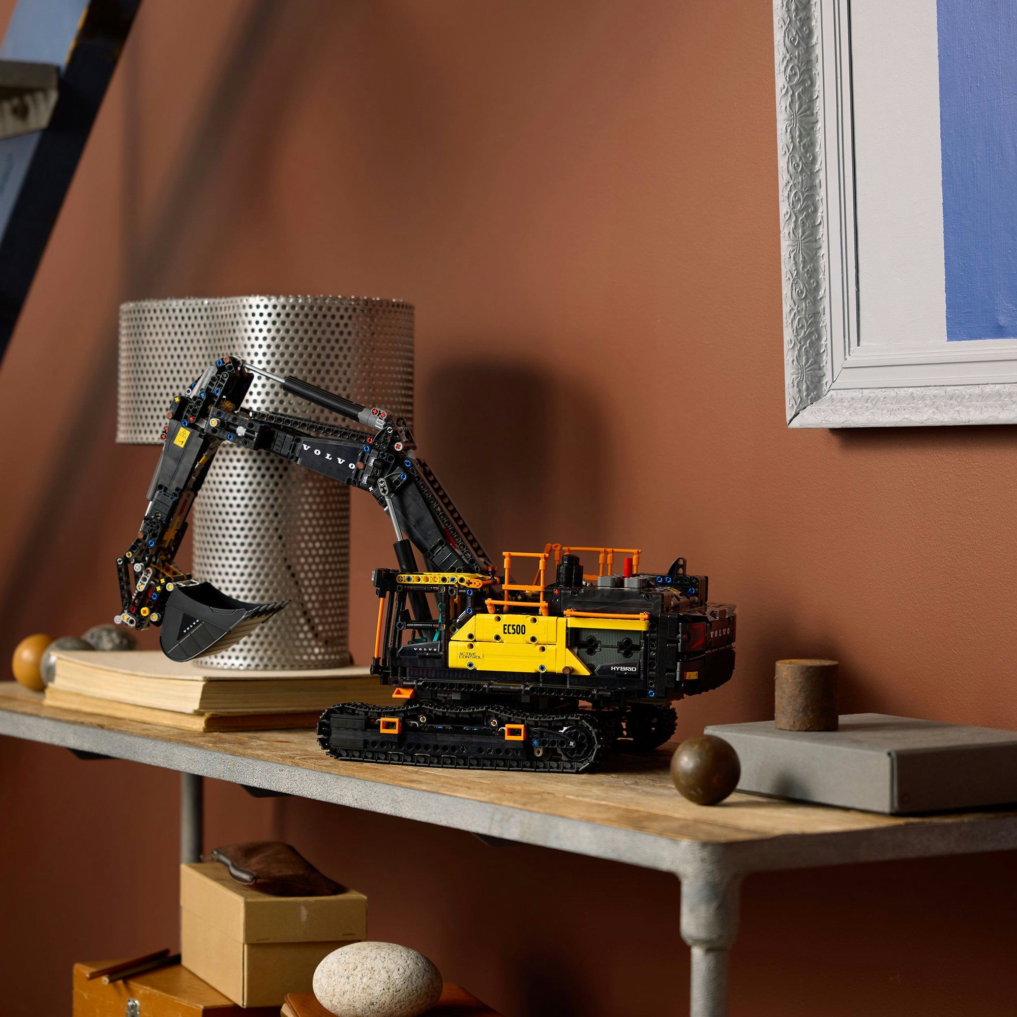 Lego ® technic volvo ec500 hybrid graafmachine - 42215