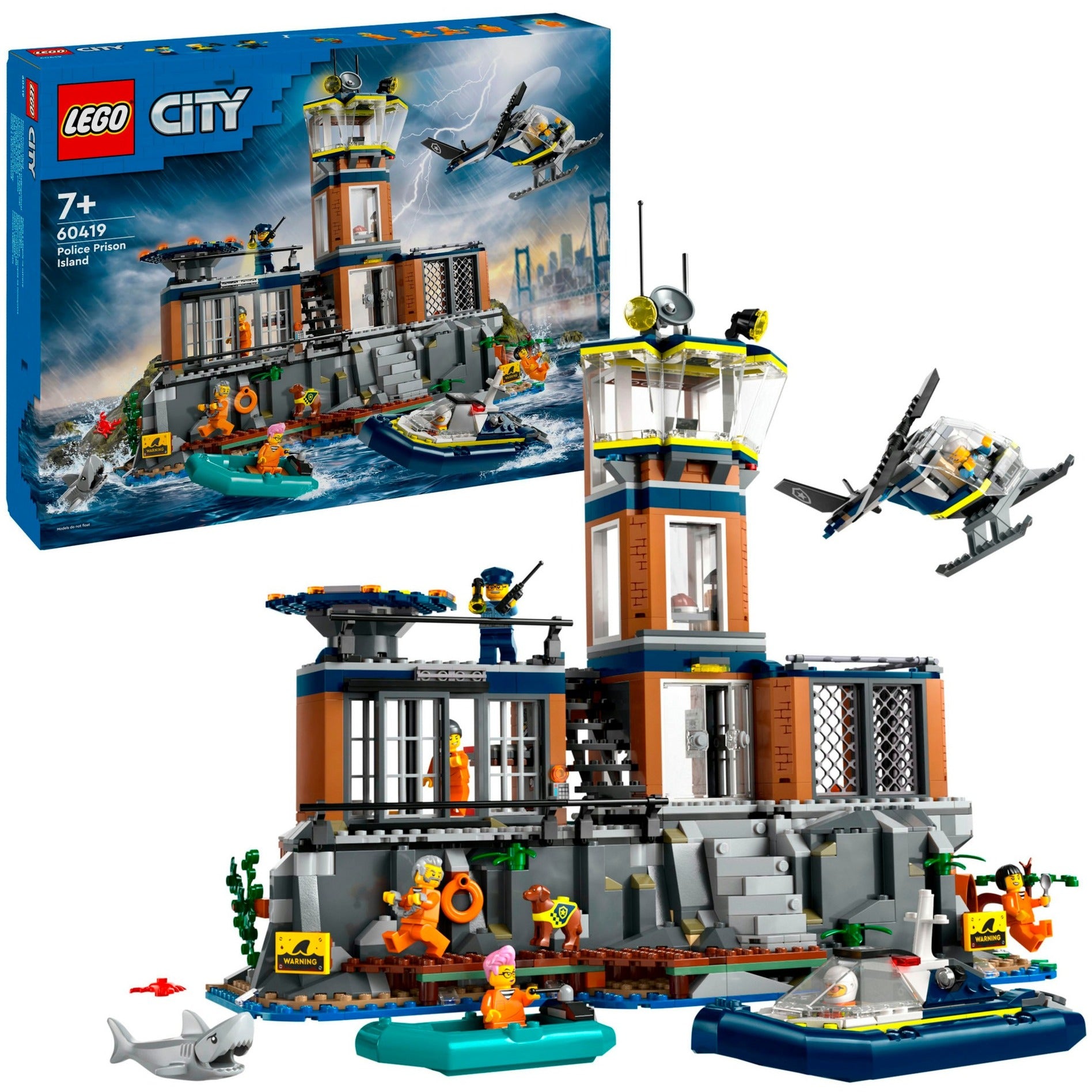 Lego city 60419 politiegevangeniseiland
