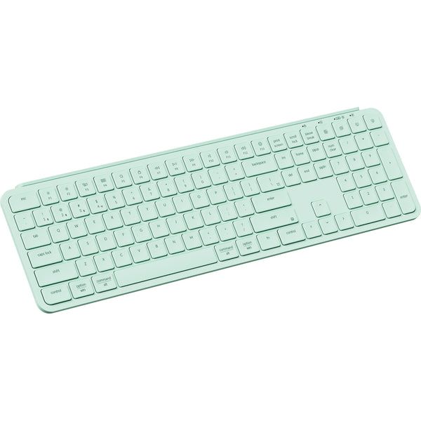 Keychron b6 pro-k7 toetsenbord (mint, us lay-out (qwerty), scissor switches, 100%, abs, 2.4 ghz | bluetooth 5.2 | usb-c)
