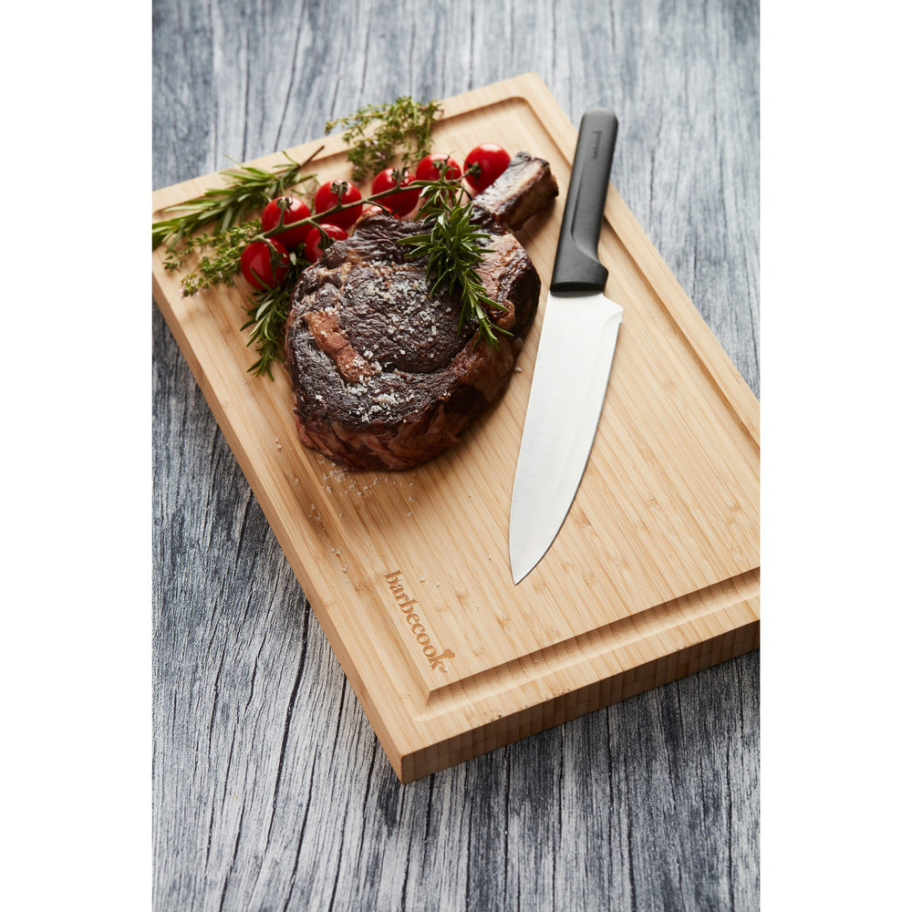 Barbecook snijplank uit bamboe met sapgeul (fsc 100%)