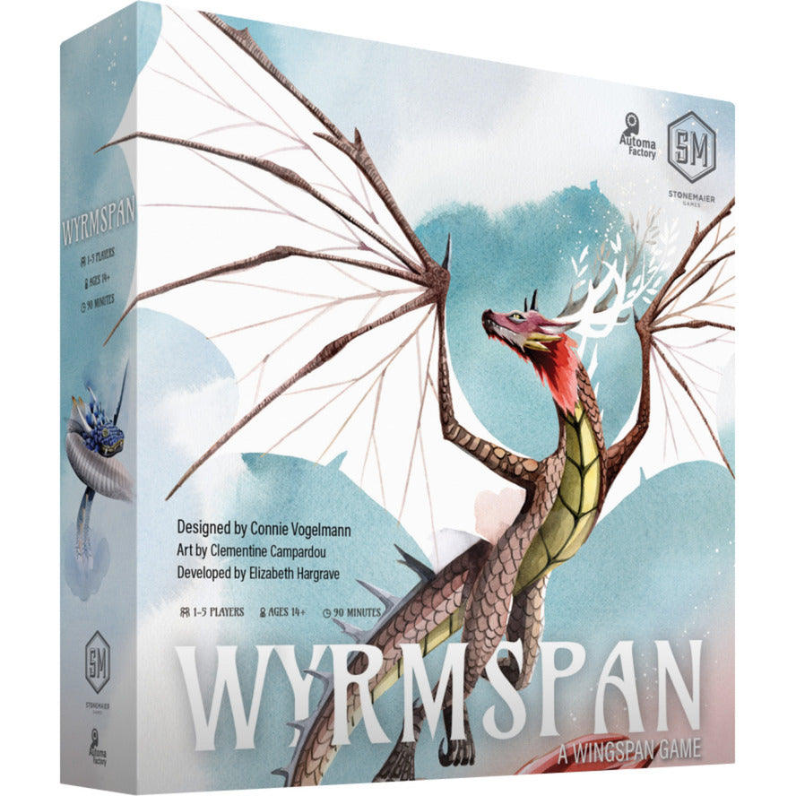Asmodee wyrmspan - engelstalig bordspel