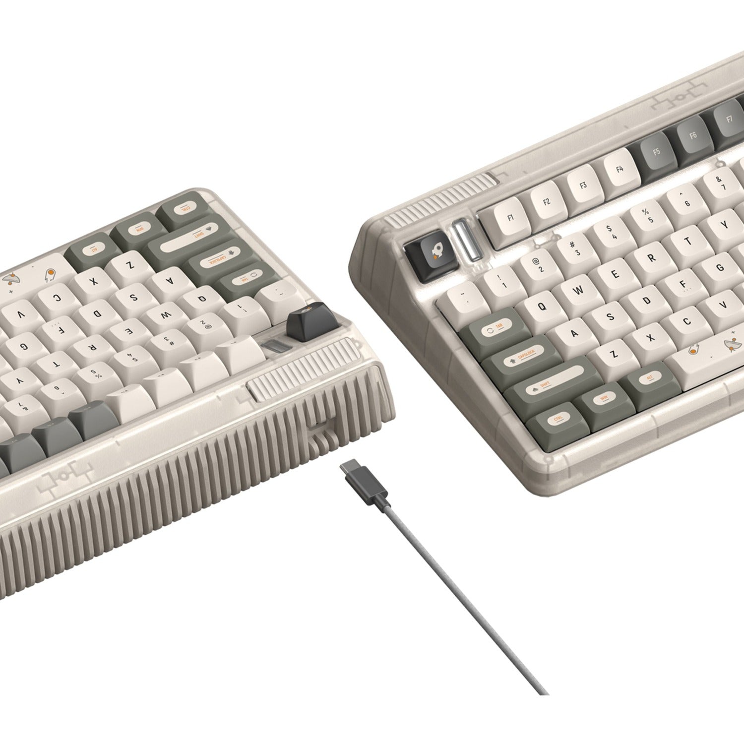 Iqunix OG80 Hitchhiker Draadloos Mechanisch Toetsenbord