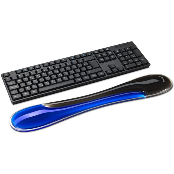 Kensington slim duo gel keyboard wrist rest polssteun (blauw zwart)