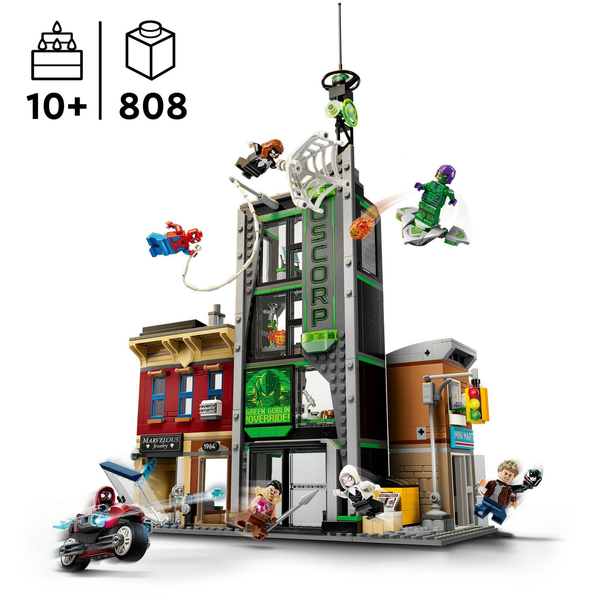 Lego ® marvel spider-man vs. oscorp - 76324
