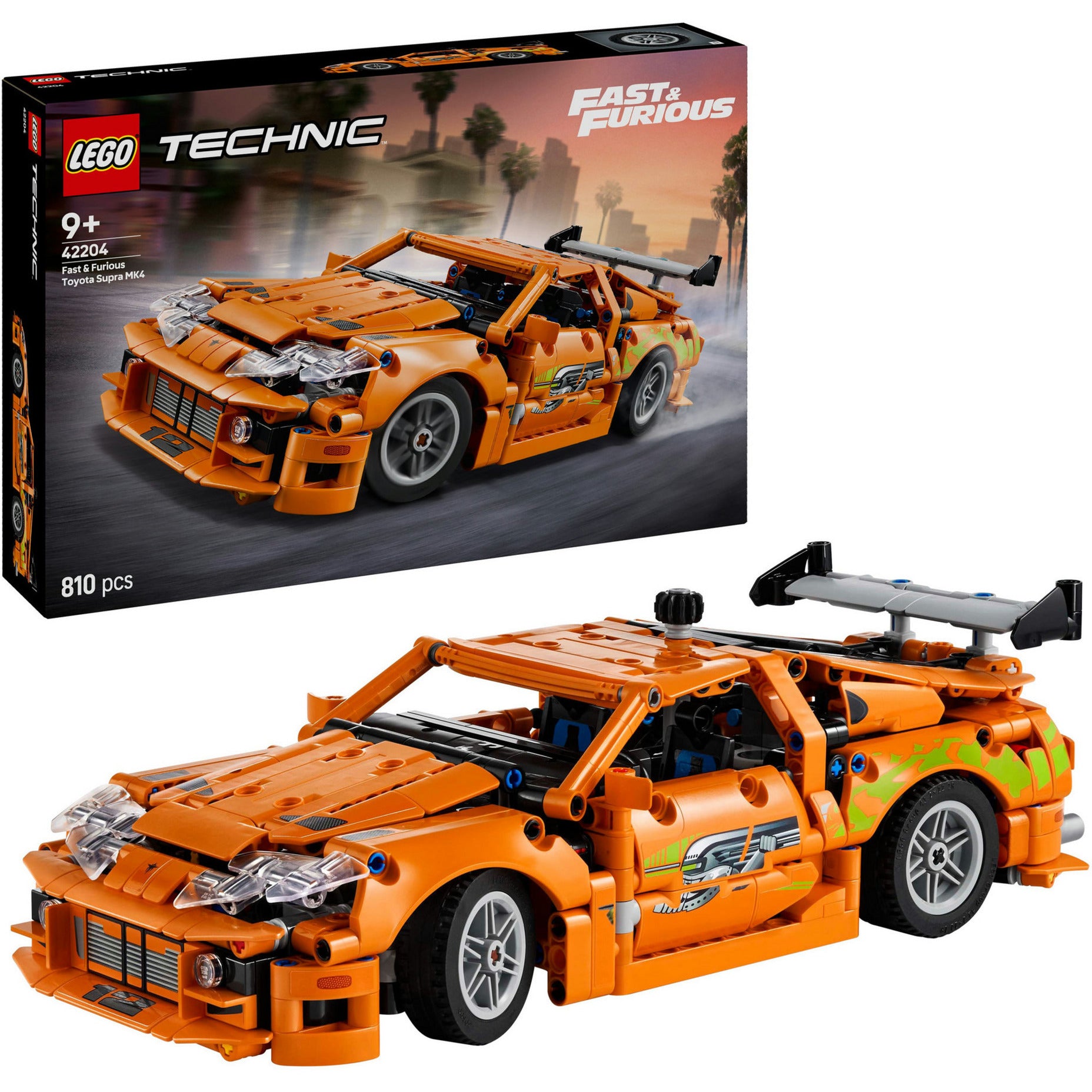 Lego 42204 Technic Fast and Furious Toyota Supra MK4