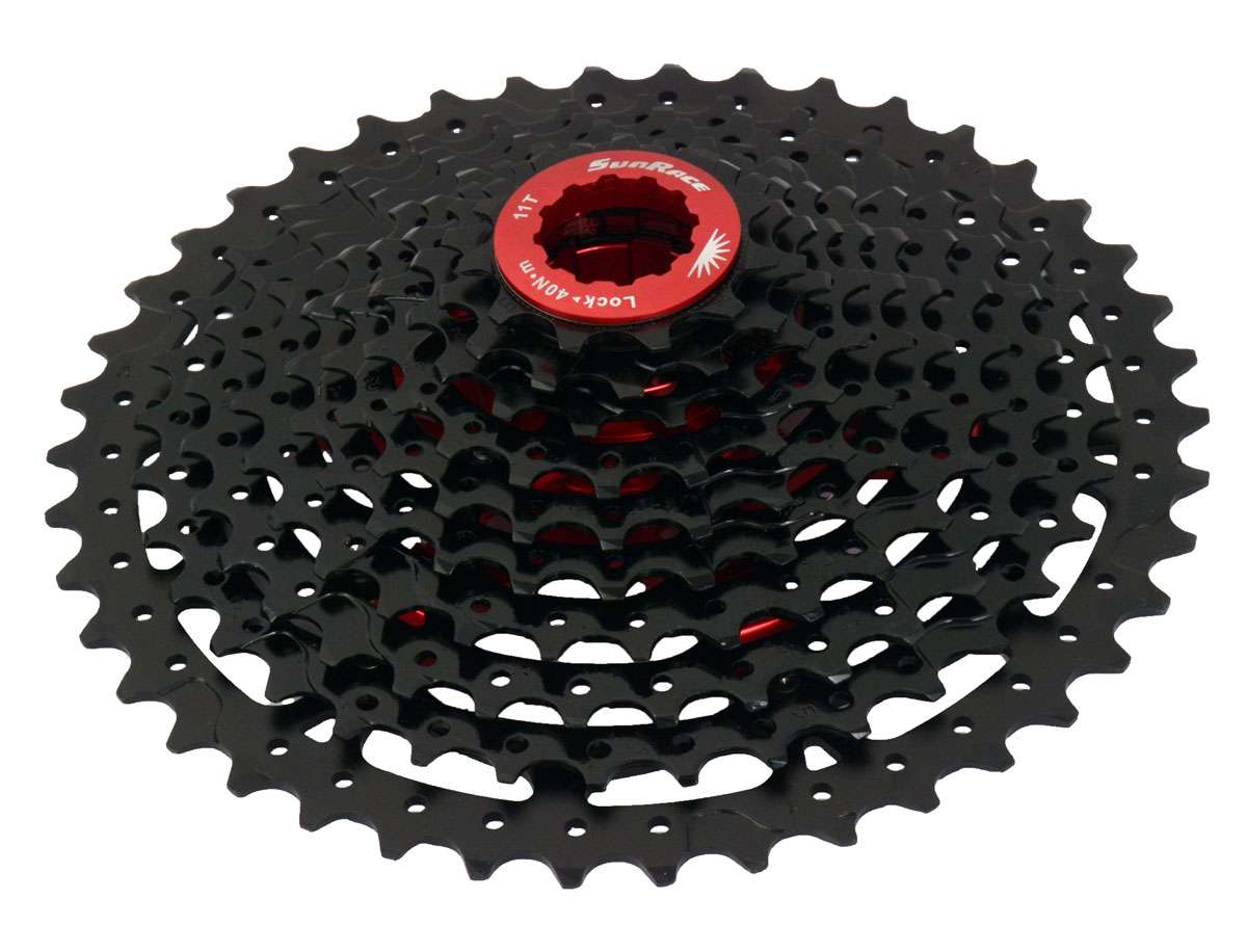 SunRace - cassette mtb csmx3 11-42 10 speed zwart