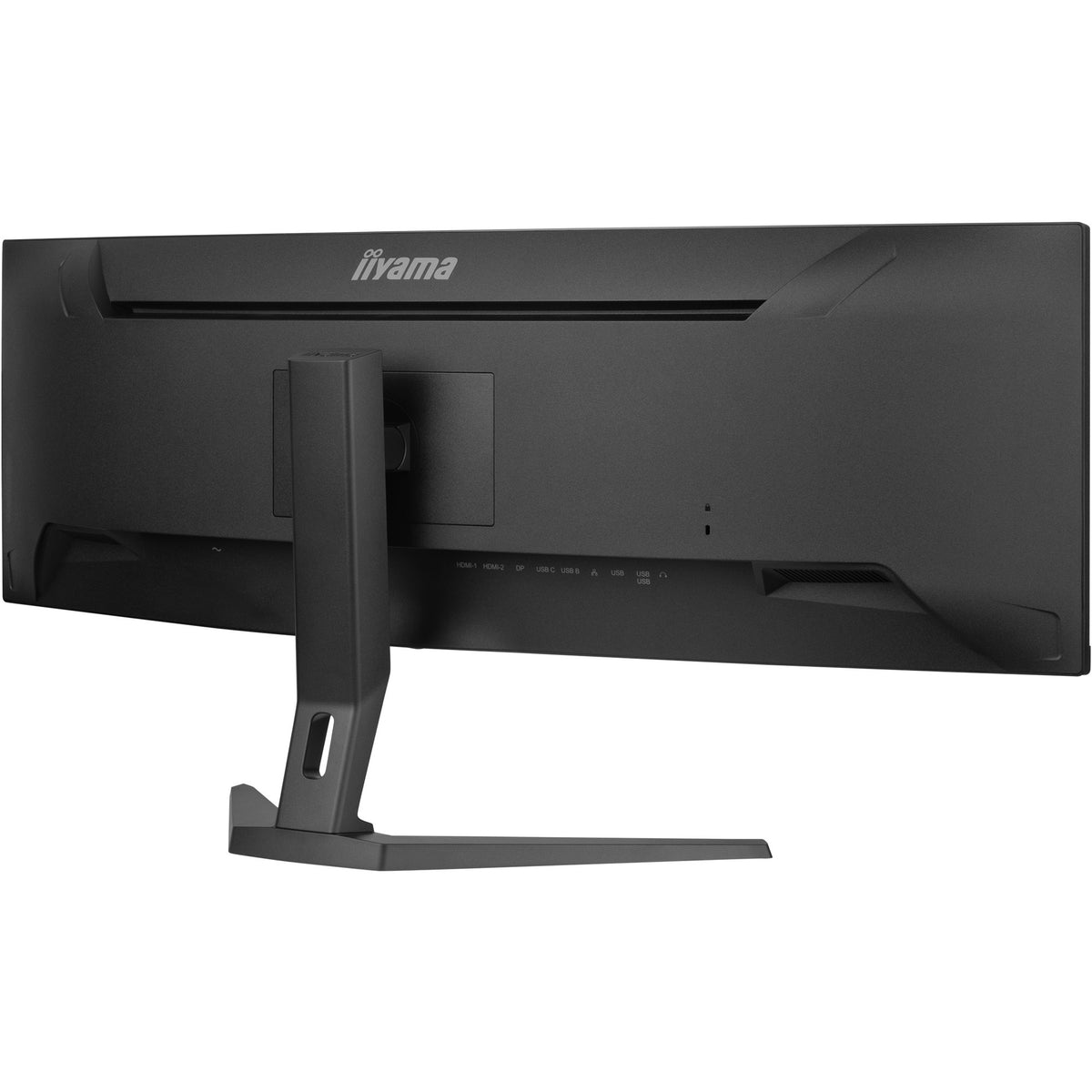 Iiyama prolite xcb4594dqsn-b1 44.5 curved ultrawide monitor (zwart, 1x displayport, 2x hdmi, 1x usb-c, 3x usb-a, 1x rj-45, 165 hz)