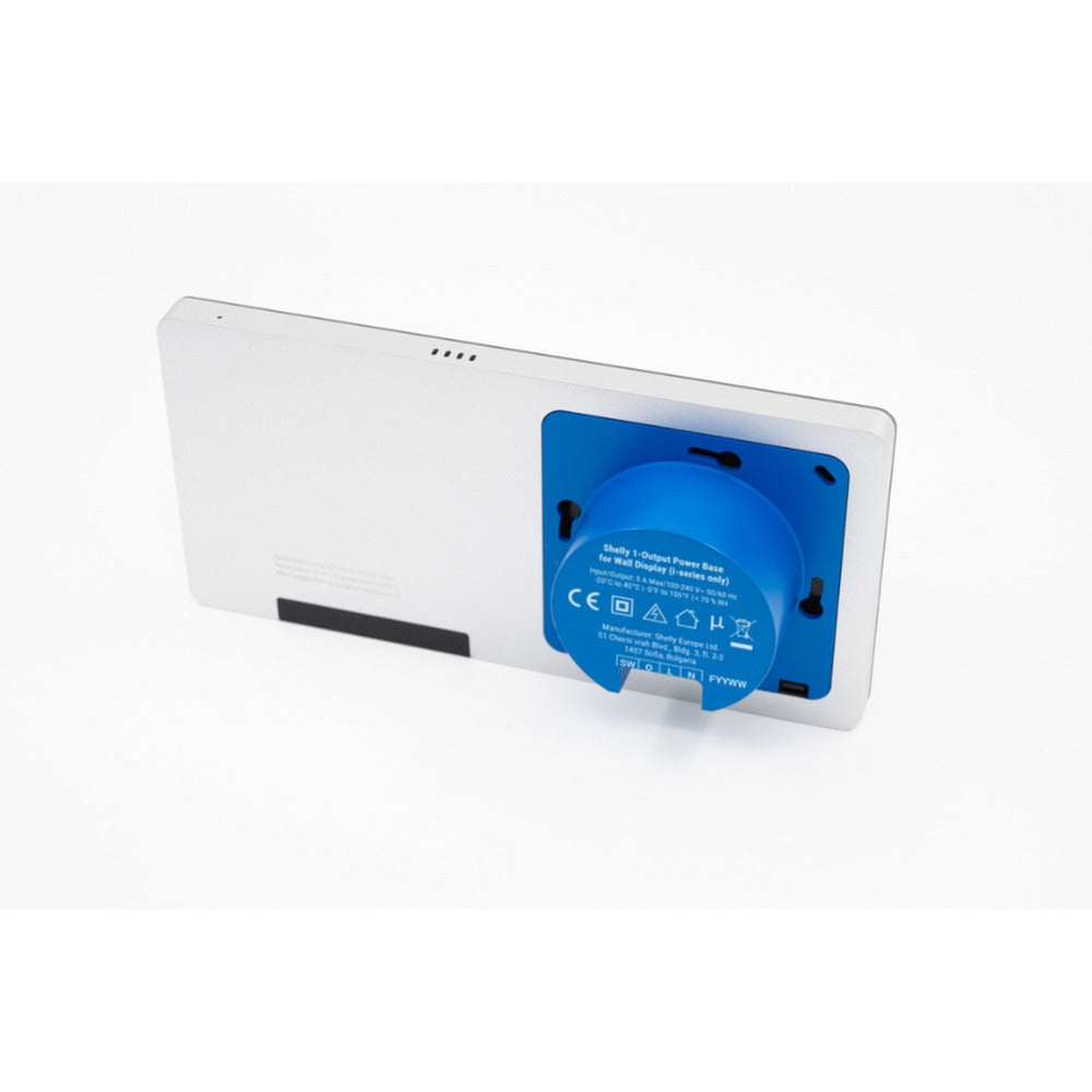 Shelly wall display x2i bedieningspaneel (zilver, touchscreen, wi-fi 6, bluetooth 5.4)