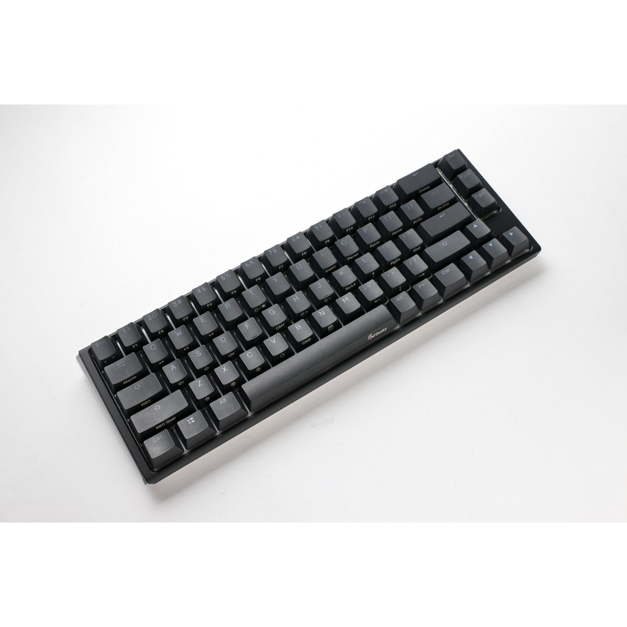 Ducky one 3 classic sf, toetsenbord (zwart wit, us lay-out, cherry mx brown, rgb led, double-shot pbt, hot-swappable, quack mechanics, 65%)