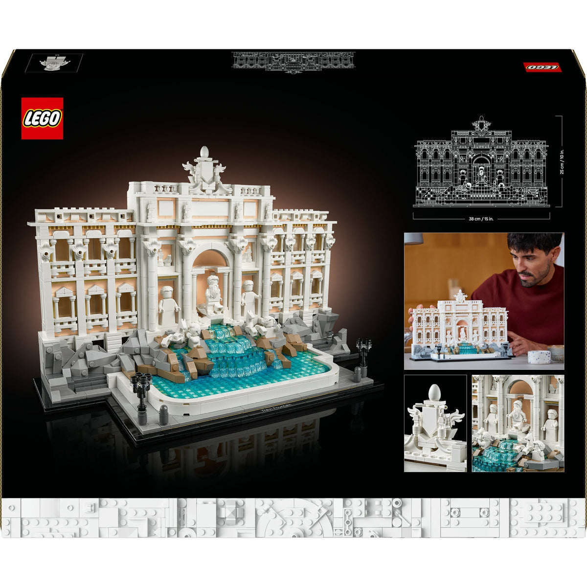 Lego architecture trevifontein - 21062