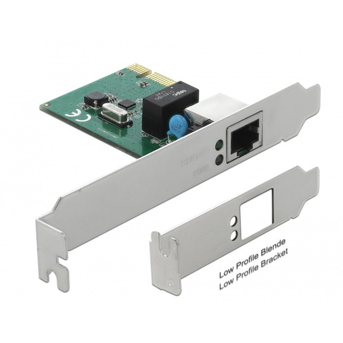 Delock pcie kaart 1x gigabit lan netwerkadapter