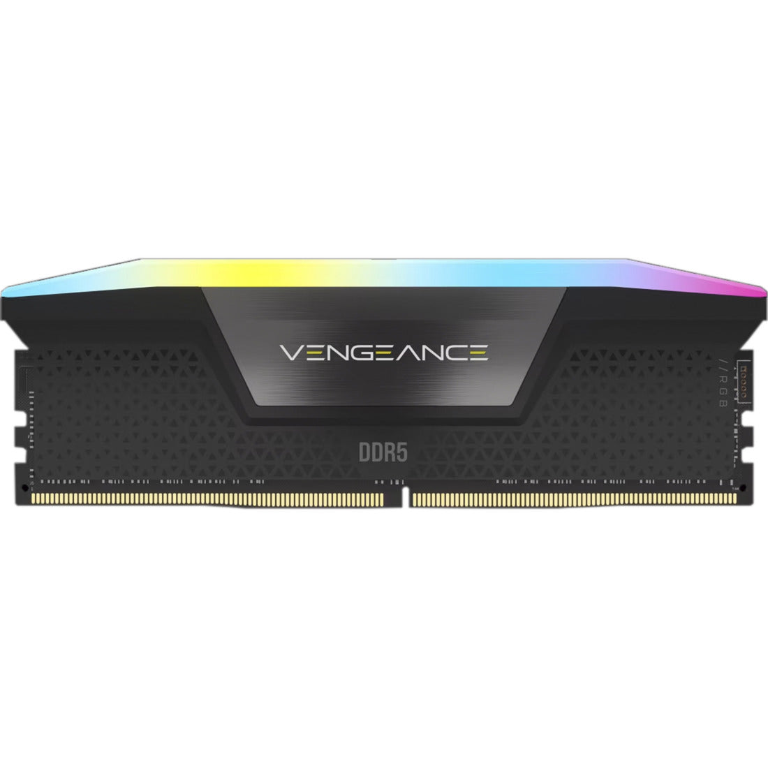 Corsair vengeance rgb 32 gb ddr5-6000 (2x 16 gb) werkgeheugen (zwart, cmh32gx5m2d6000z38, xmp, expo)