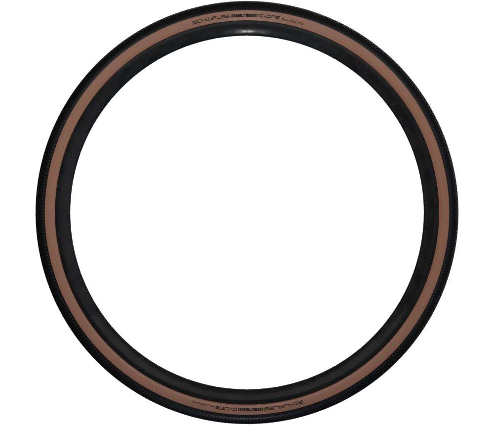 Vouwband Schwalbe G-One Allround RaceGuard 28 x 1.35 35-622 mm - bronzen zijwand