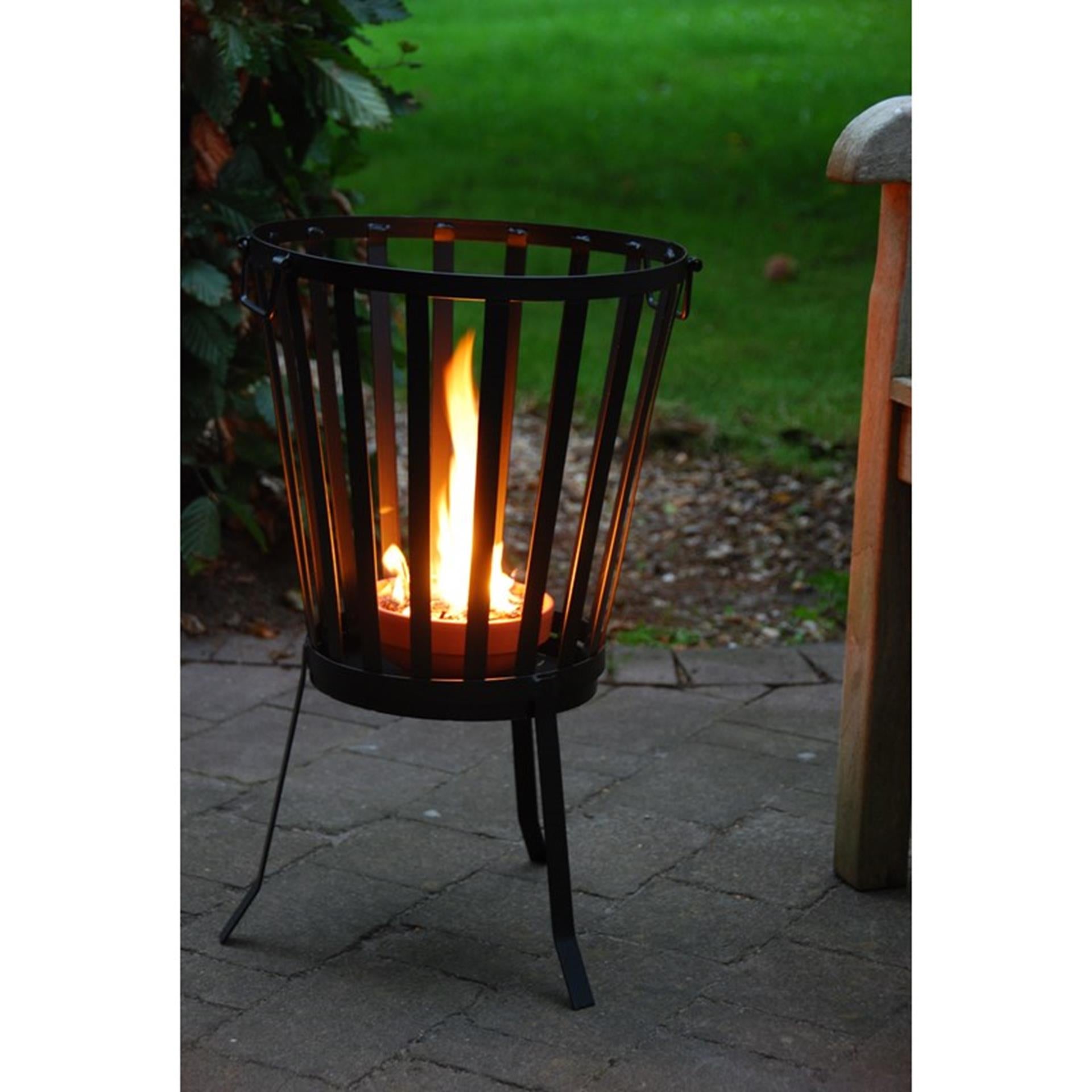 Esschert design vuurpot met stro