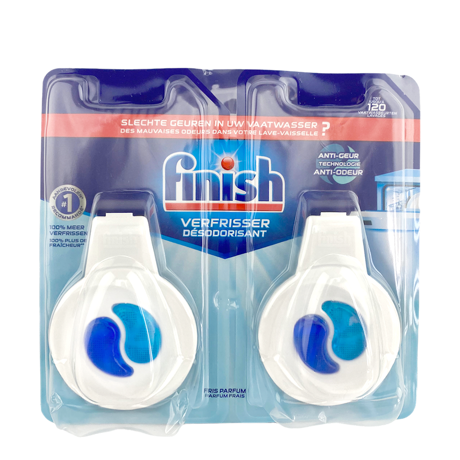 Finish vaatwasser verfrisser antigeur 2 stuks