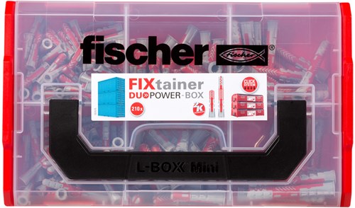 Fischer fixtainer duopower pluggen kort en lang