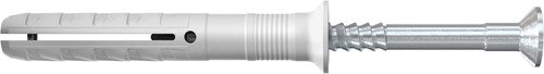 Fischer nagelplug n 5 x 30 5 s met verzonken kop rvs a2 - 50370 - 100 stuk(s) - 50370
