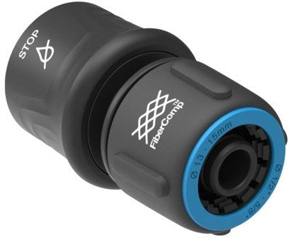 Fiskars fibercomp slangkoppeling 13-15 mm stop – 1054789