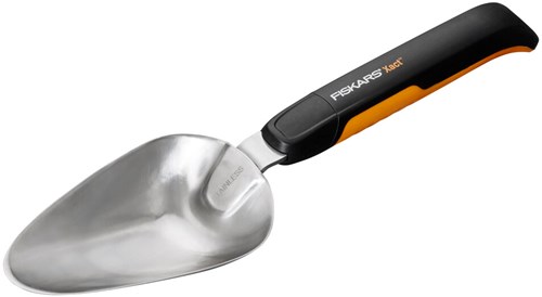 Fiskars xact™ plantschep - tuinschepje - softgrip handvat - rvs