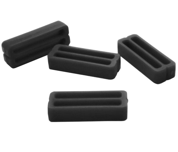 Fixplus strapkeeper for strap (pack of 4) | black