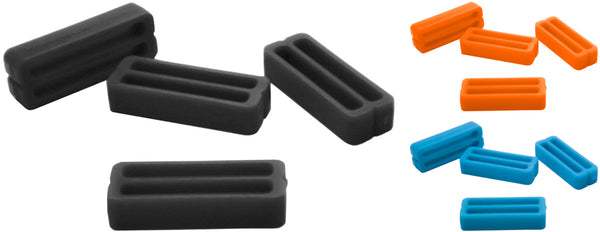 Fixplus strapkeeper for strap (pack of 4) | black
