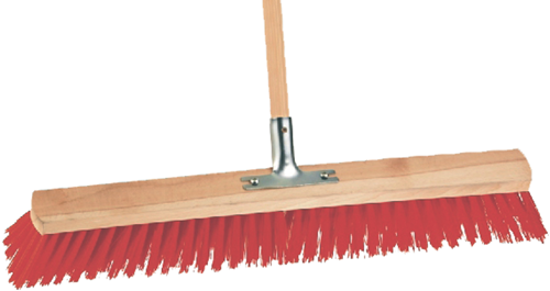 Connex straatbezem 60cm versterkt + steel - flor12025