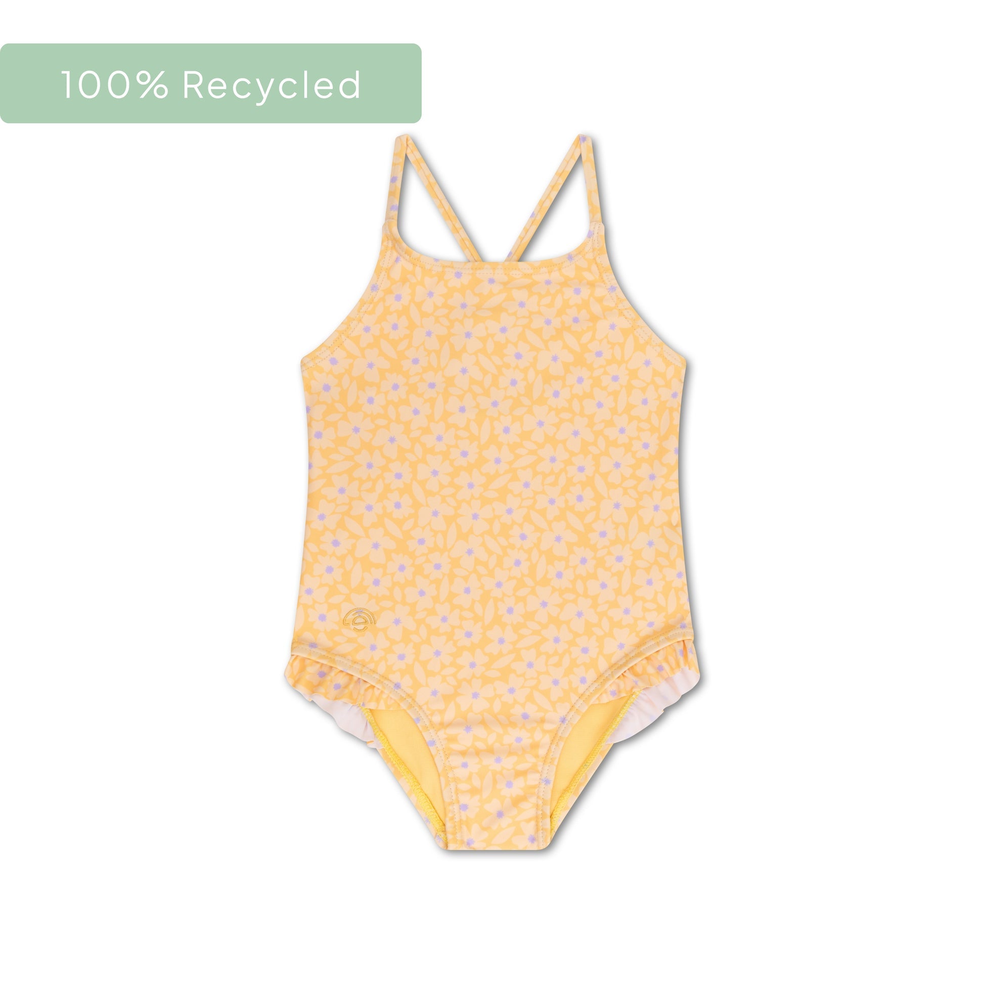 Floris | gele uv-badpak voor meisjes