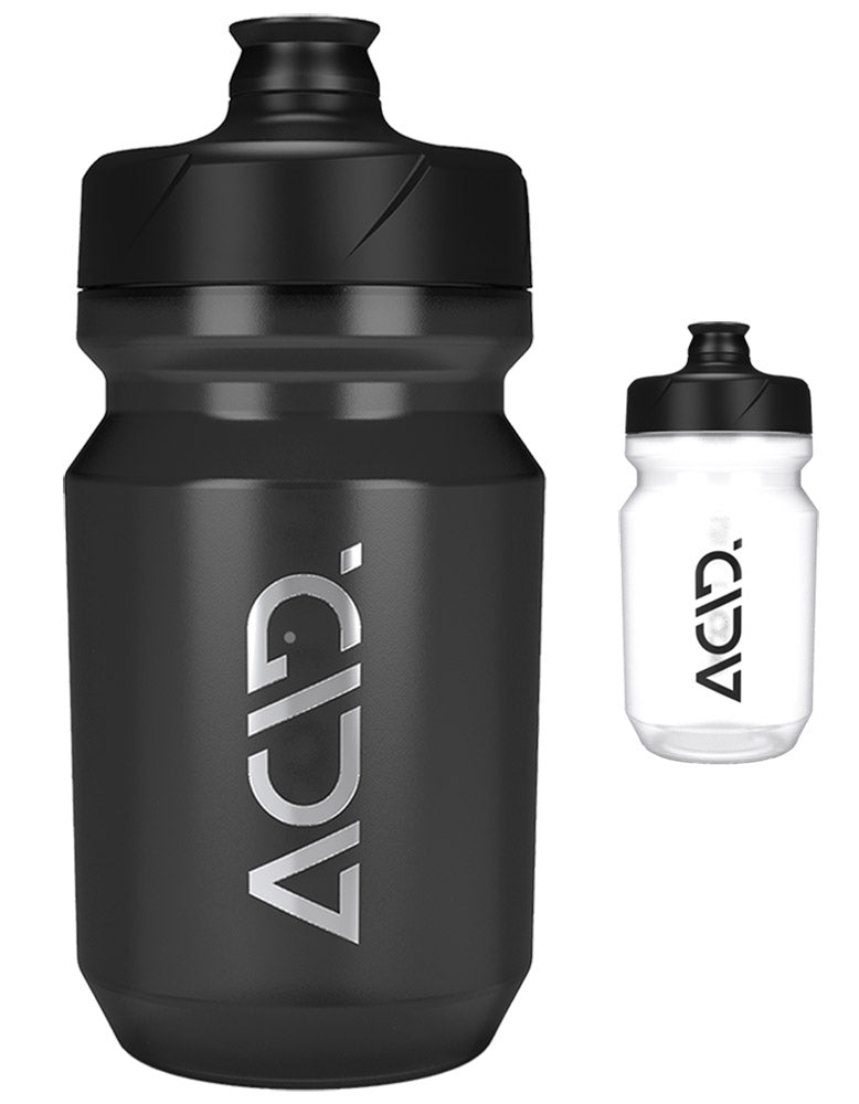 Acid flow 400 drinking bottle | black´n´silver