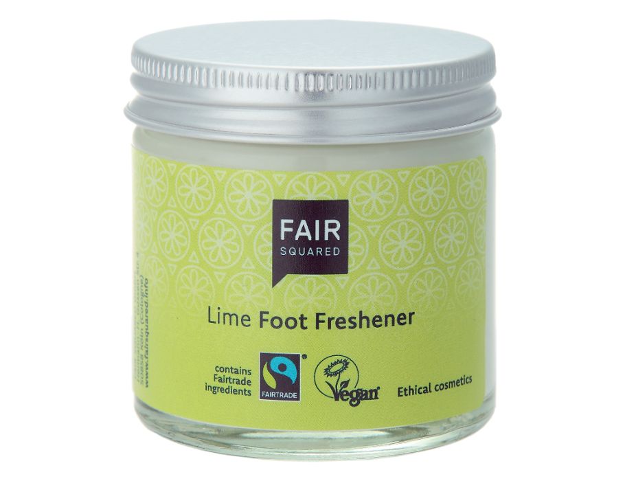 Fair squared voeten crème - voetverfrisser limoen