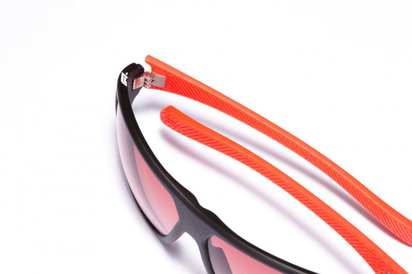 zonnebril unisex rechthoekig cat.4 zwart