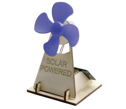 Solexpert bouwpakket - ventilator blauw