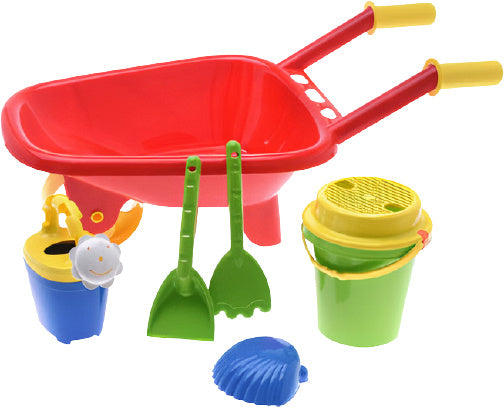 kinderkruiwagen junior 55 x 30 cm rood 6-delig
