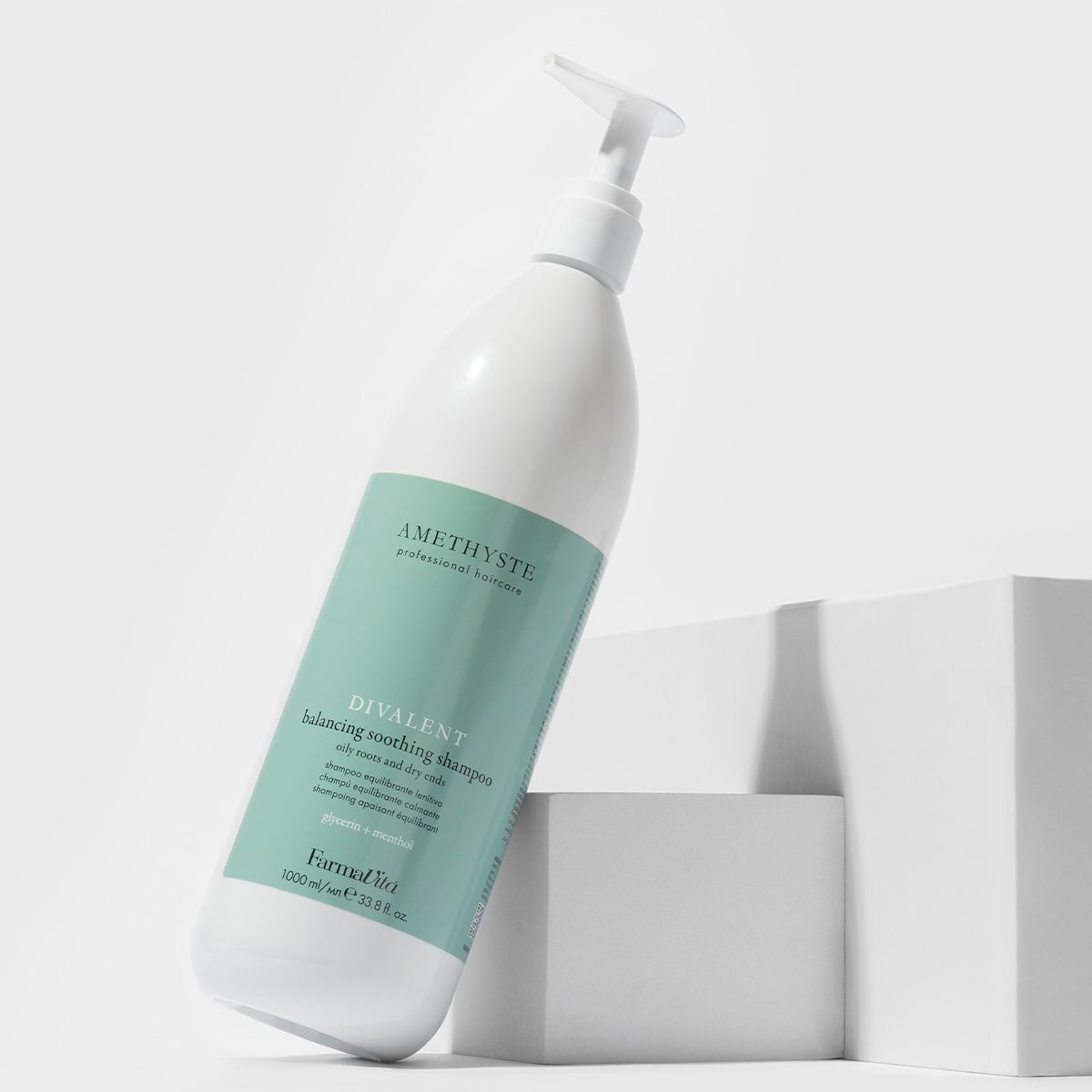 Farmavita amethyste divalent balancing soothing shampoo 1000ml