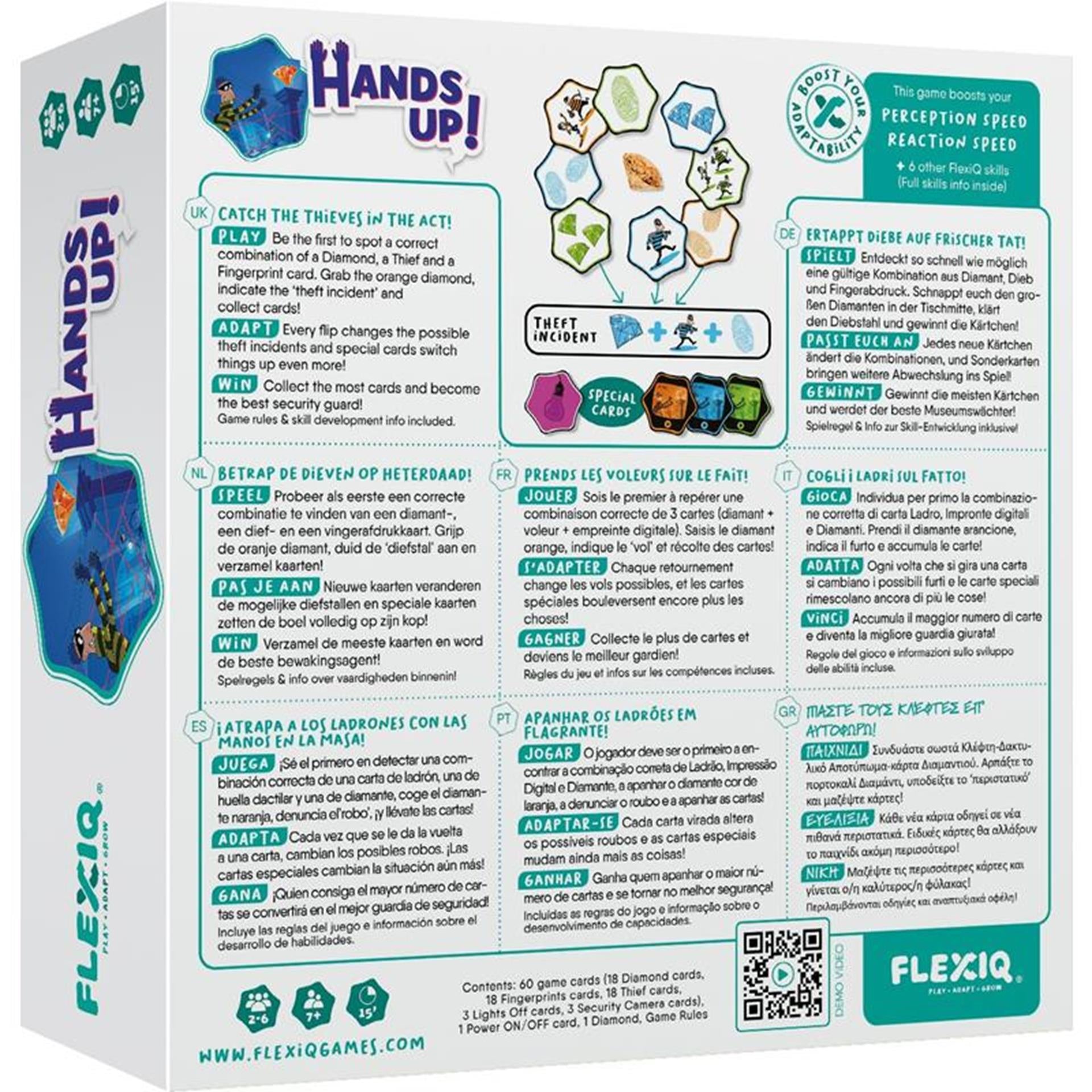 Asmodee hands up! kaartspel