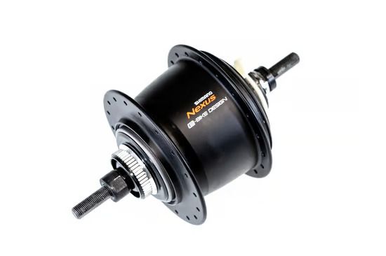 Achternaaf Shimano Nexus 5 Disc 36 gts. Zwart
