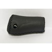Capuchon de poignée droite Gazelle 88 mm - cuir Aero noir