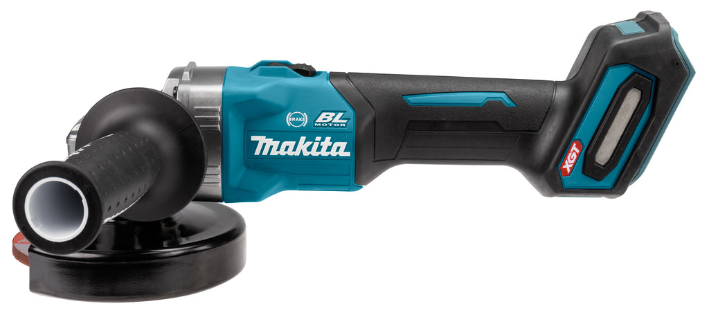 Makita ga032gz | haakse slijper | 40v max | aws | veiligheidsschakelaar | 125mm | body | zonder accu's en lader
