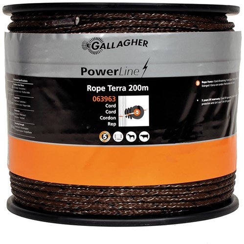 Gallagher powerline cord terra 200m - 063963 063963