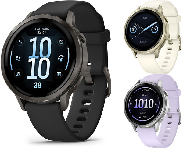 Garmin venu® 4 - 41 mm gps multisport smartwatch | beige lunargold