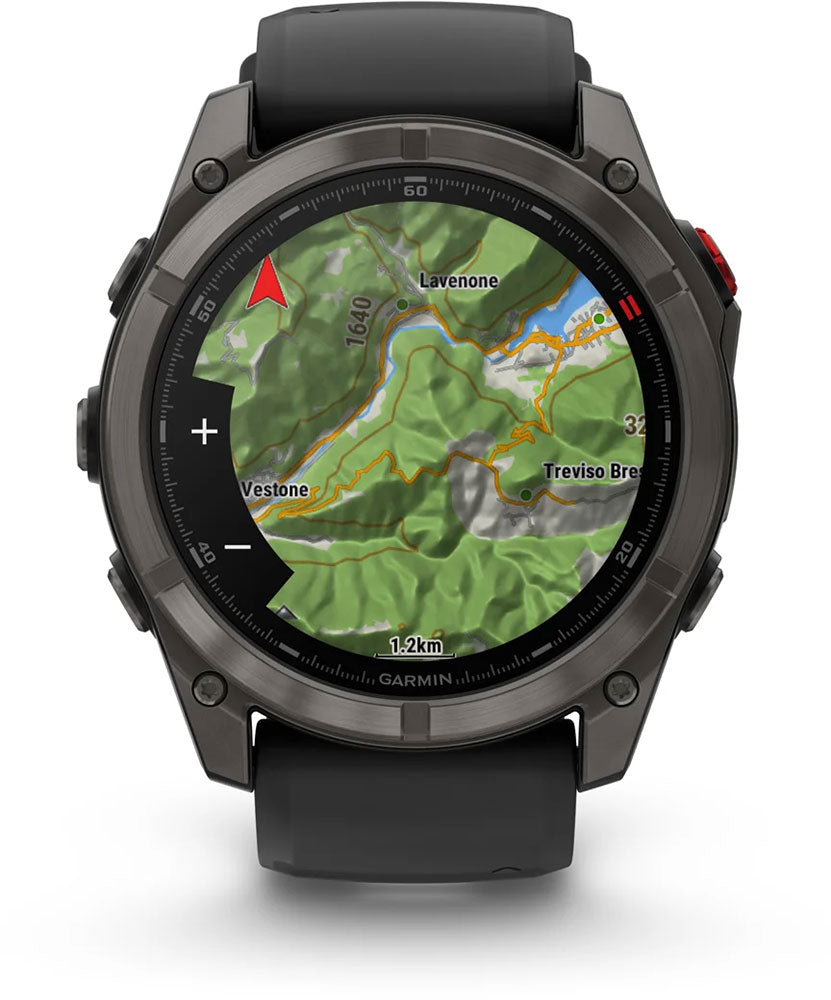 Garmin fenix 8 pro - 51 mm amoled sapphire - gps multisport smartwatch