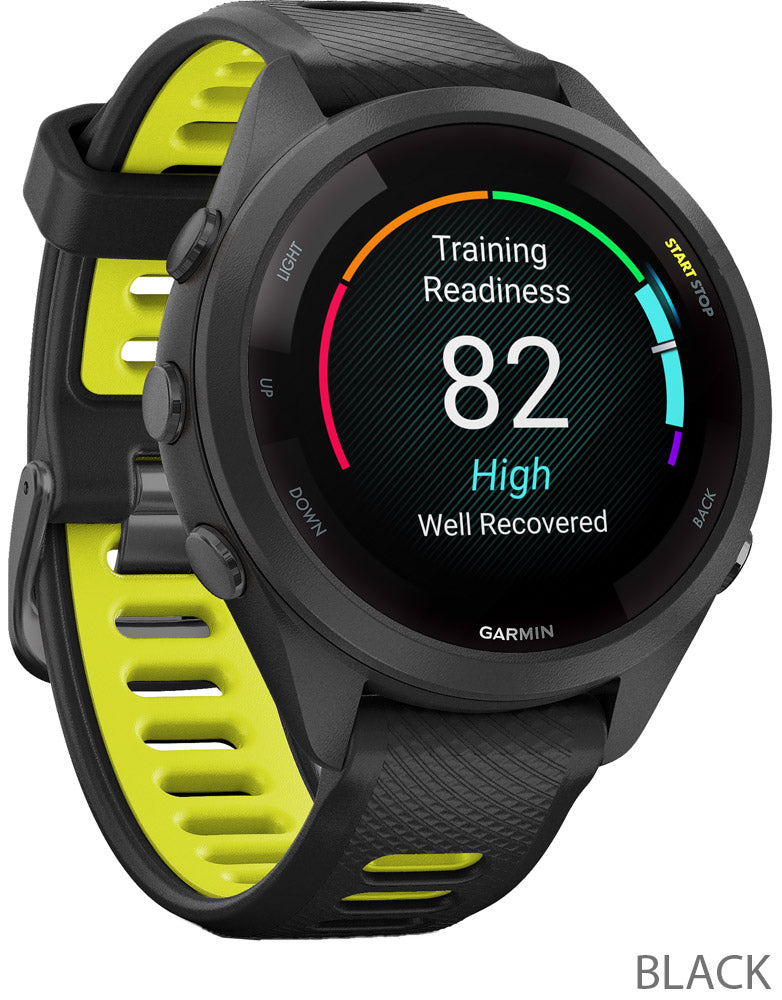 Garmin forerunner 265s - 41mm gps multisport smartwatch | altrosa schwarz