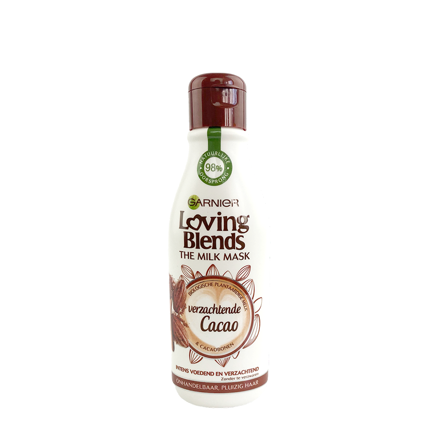 Sks garnier haarmasker loving blends milk mask cacao 250ml