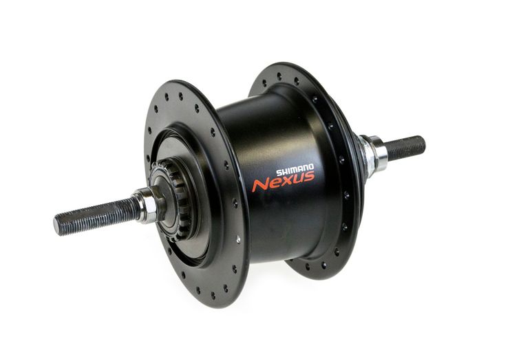 Achternaaf shimano nexus-7 | c3001 | 36g | zwart