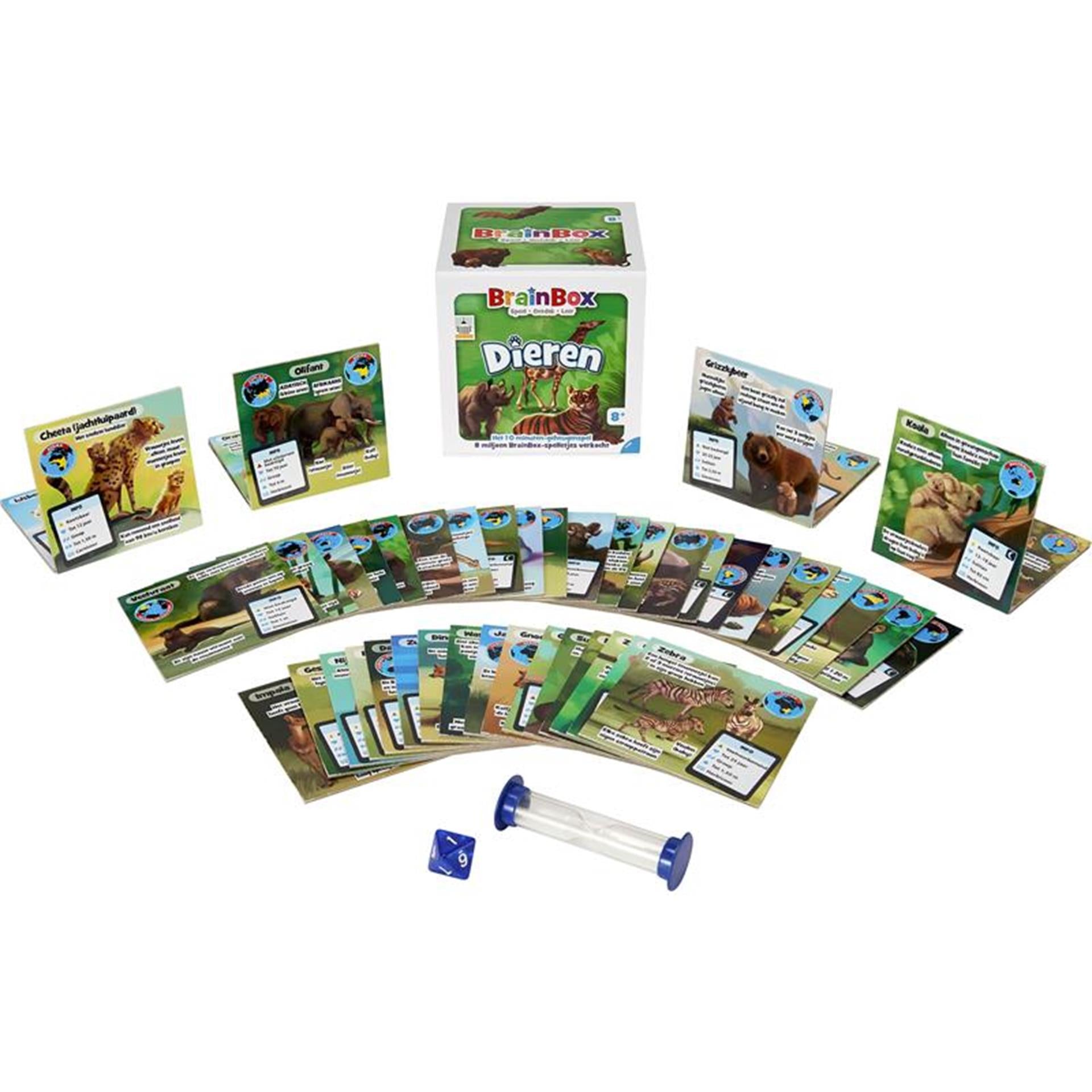Asmodee brainbox dieren bordspel