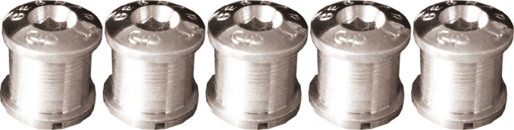 Buzaglo gebhardt bladbout alu 9mm+moer voor 2v-kettingblad (per 5)